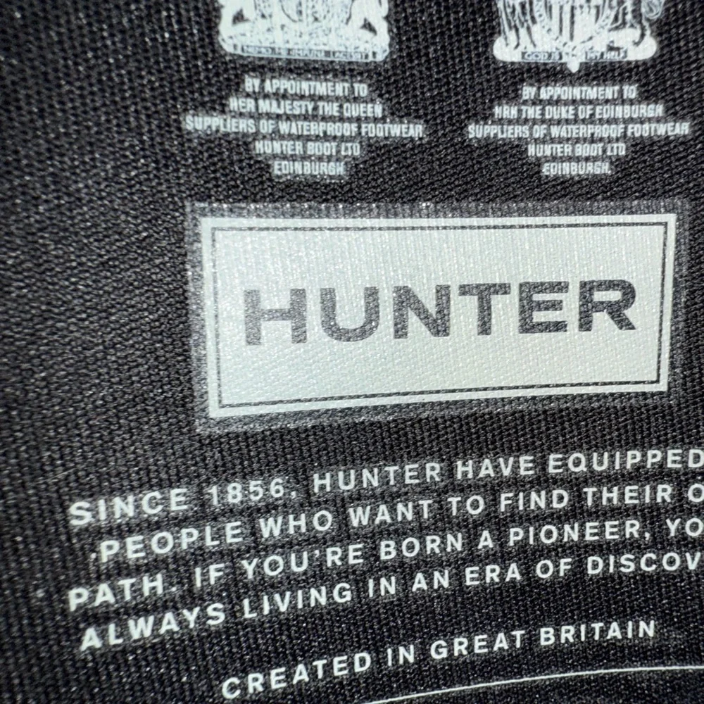 NWOT Black Hunter Tall Rain Boots, Size 9 - Picture 8 of 16